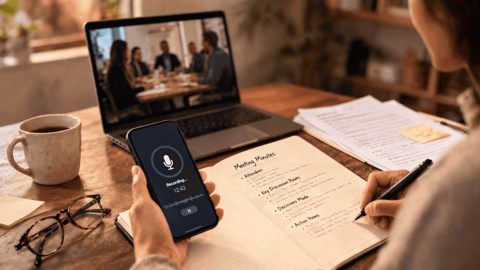 A Beginner's Guide to Recording and Transcribing Meeting Minutes