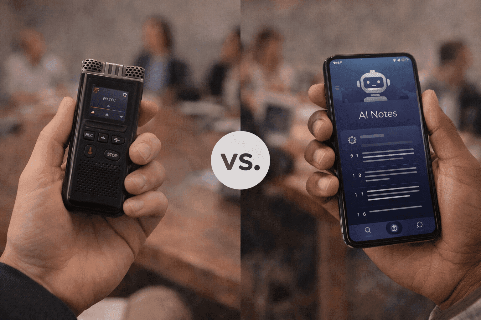 Voice Recorder vs AI Note Taker: Which Is Better?