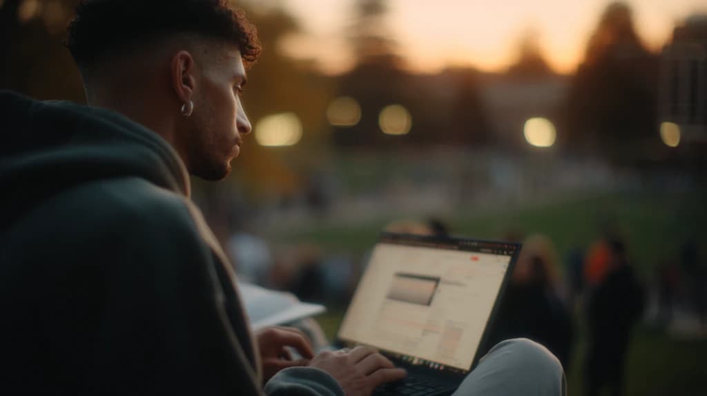 Estudiantes y tomadores de notas en clases