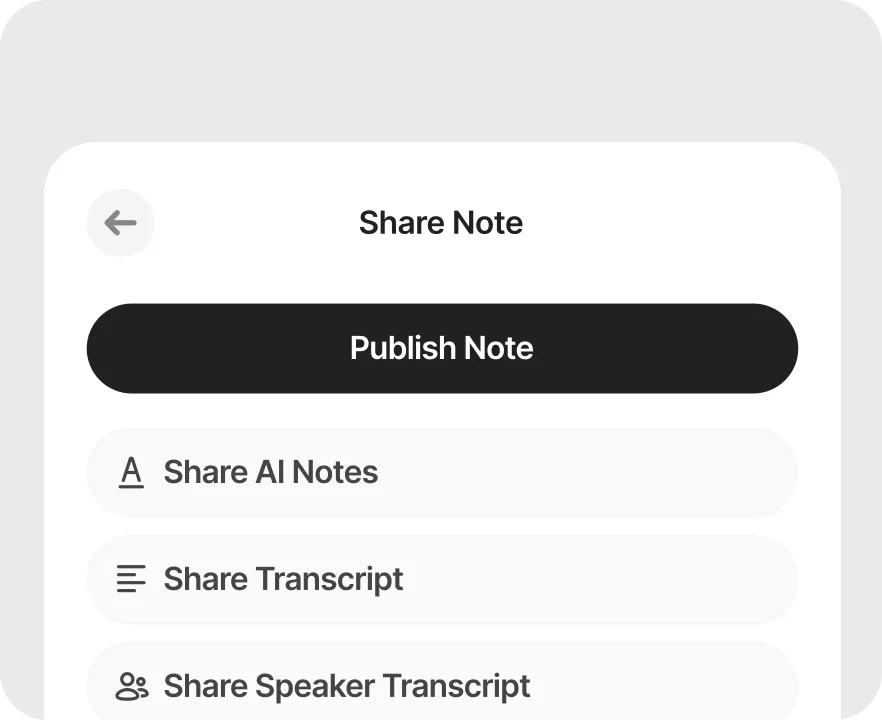 Edit & Export the Transcript