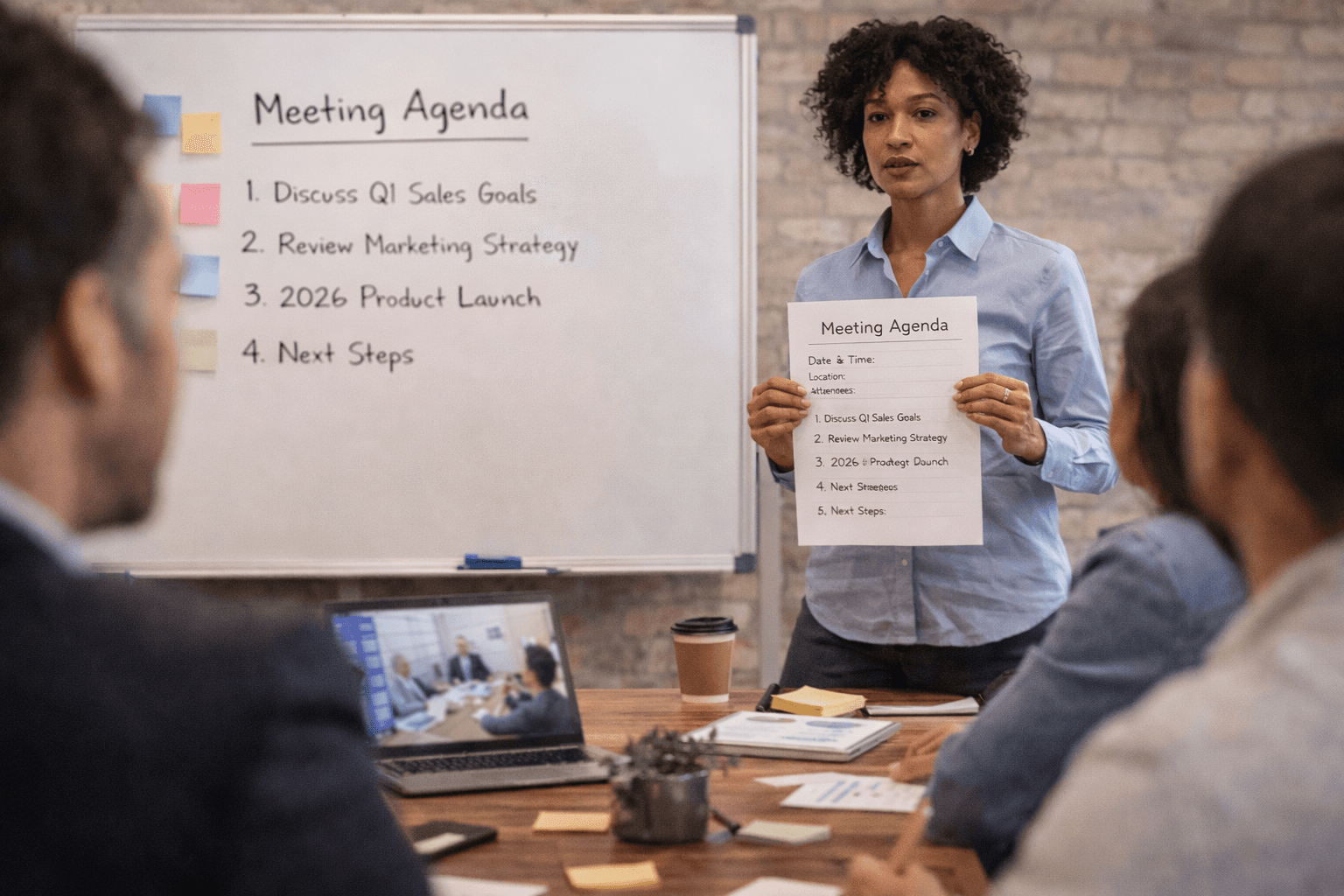 How to Prepare a Meeting Agenda [Template + Tips]