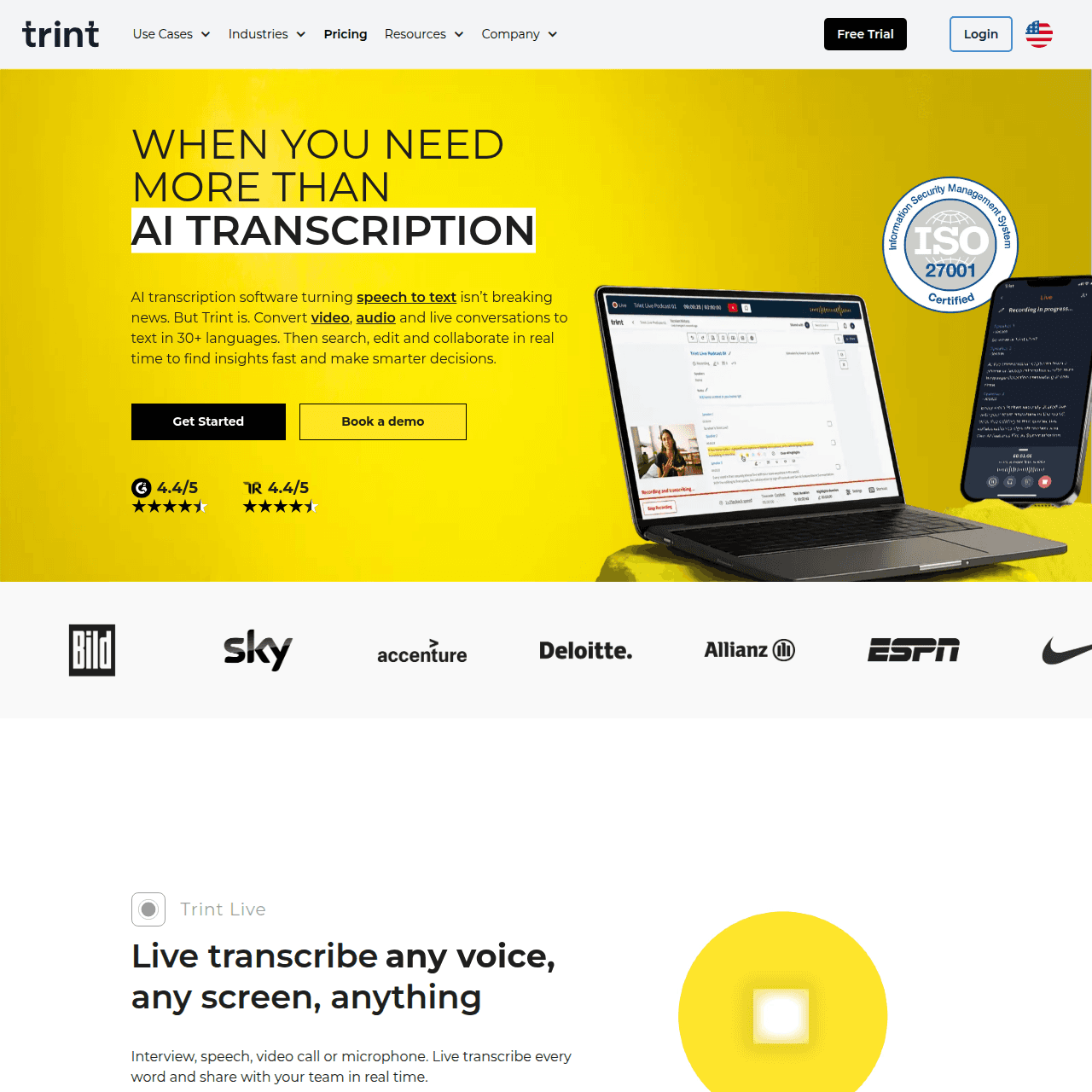 List of Best Tools for automated Transcription screenshot — What Is Automated Transcription? Complete Guide