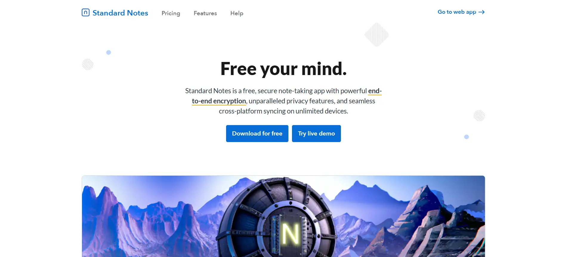 Standard Notes - Free note taking tool