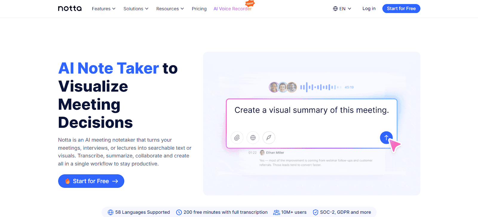 Best Mobile Apps for Summarizing Voice Recordings in 2026 screenshot — Best Apps to Summarize Voice Recordings (2026)