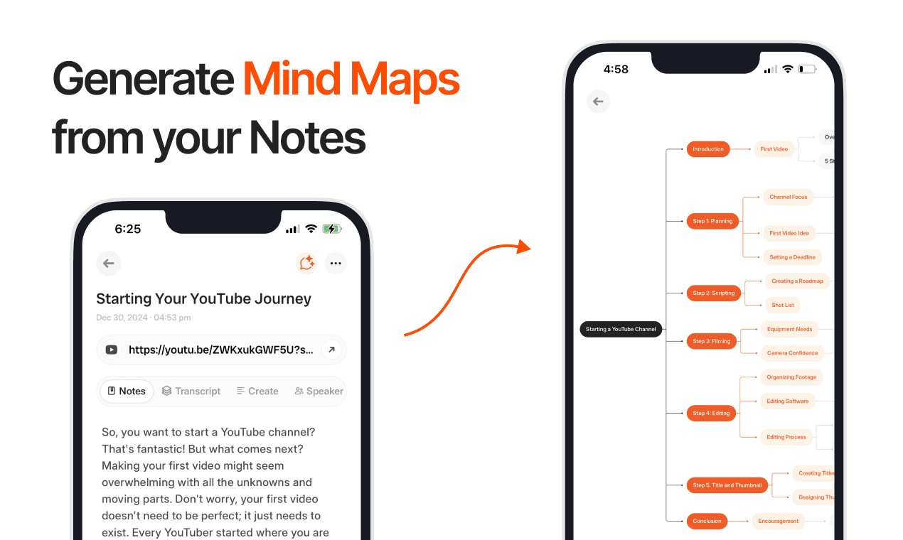 Capture thoughts in any language with audionotes