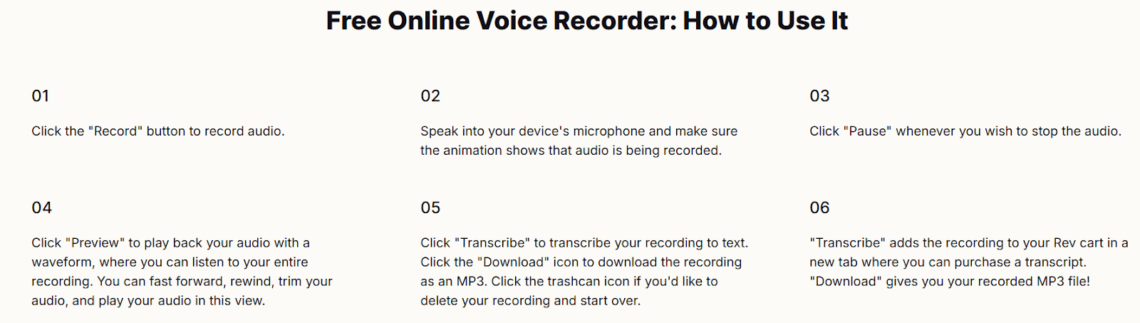 Rev Voice Recorder: Professional Transcription with Human Touch