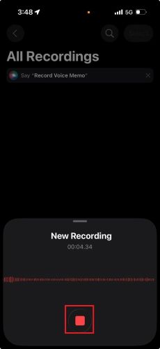 How to Record and Send Voice Memos on iPhone screenshot — How to Record & Send a Voice Memo on iPhone