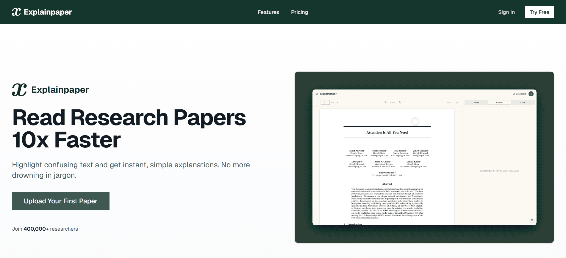 AI Tools for Research and Technical Writing screenshot — Best AI Tools for Engineering Students (2026)