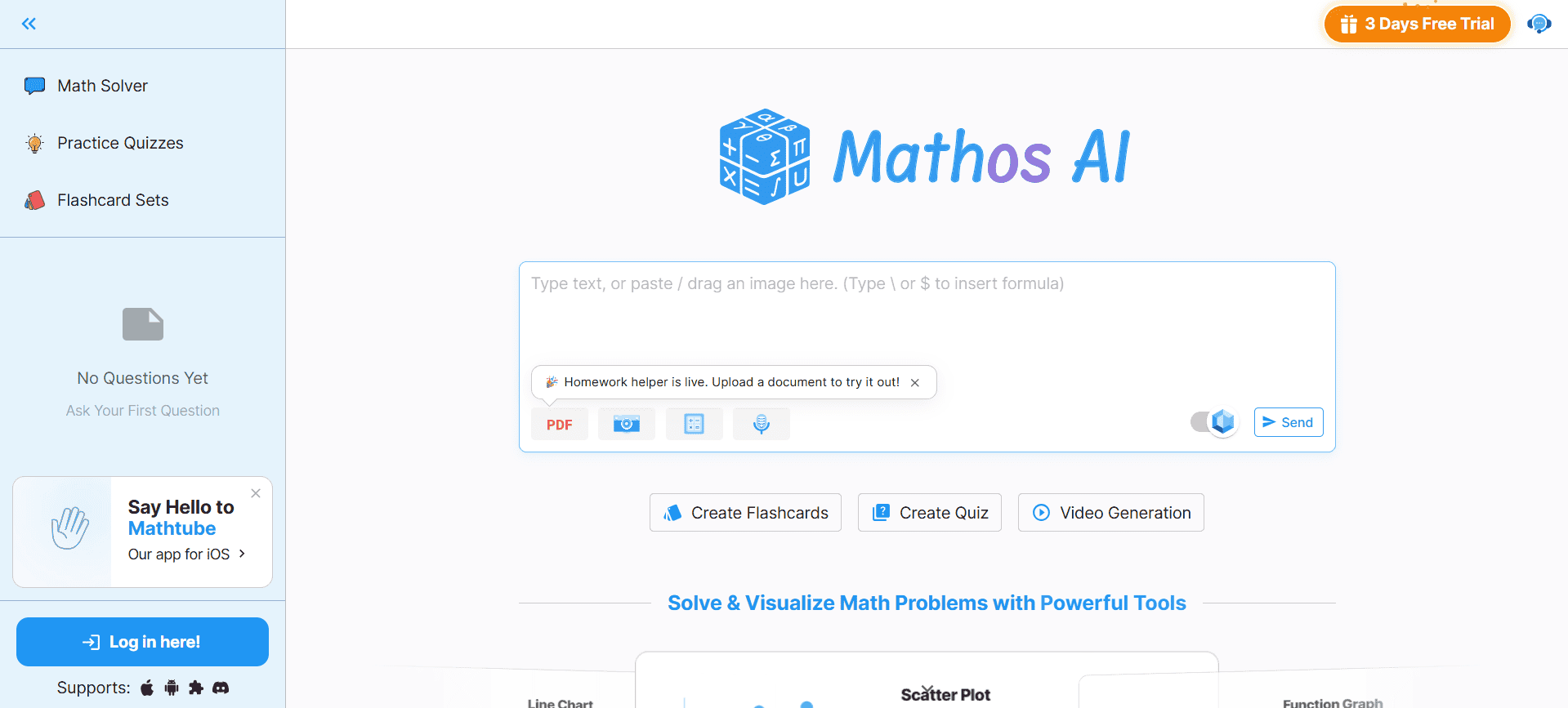 AI Tools for Math, Calculations, and Problem Solving screenshot — Best AI Tools for Engineering Students (2026)