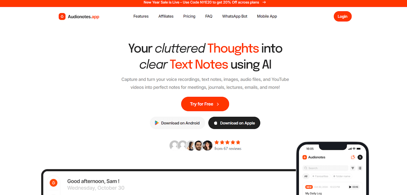 Audionotes